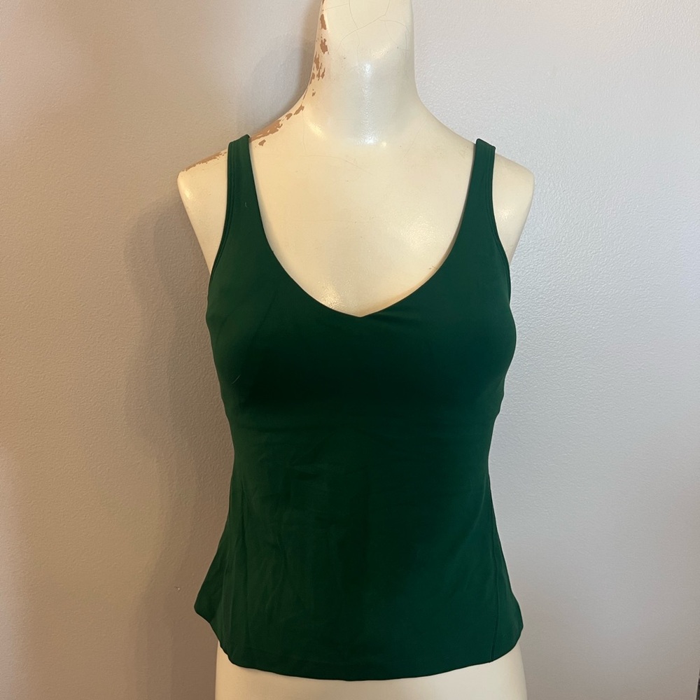 lululemon athletica Green Tank Top